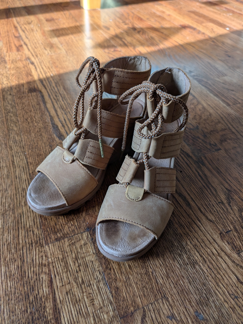 Sorel Women's Joanie Wedge Lace-up Sandals